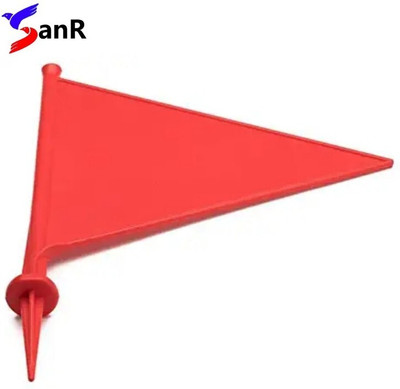 Fitdex Flat Marker Pack of 18(Red)