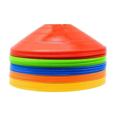 Aman Sports Cone Pack of 10(Multicolor)
