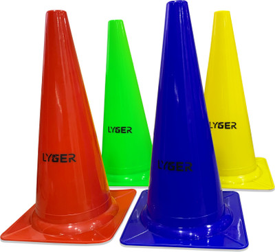 LYGER Cone Marker Pack of 10(Multicolor)