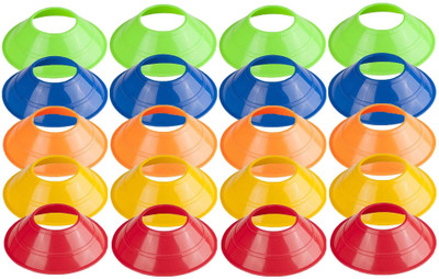 MRT SPORTS Cone Marker Pack of 20(Multicolor)