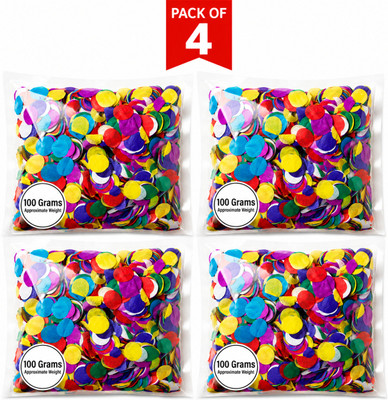 StarMart Confetti(Multicolor, Pack of 4)