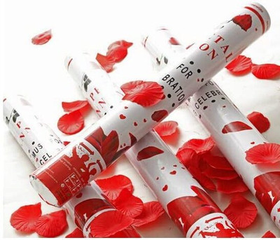 Blooms Mall Confetti(Red, Pack of 4)