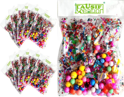 Tausif Creation Confetti(Multicolor, Pack of 10)