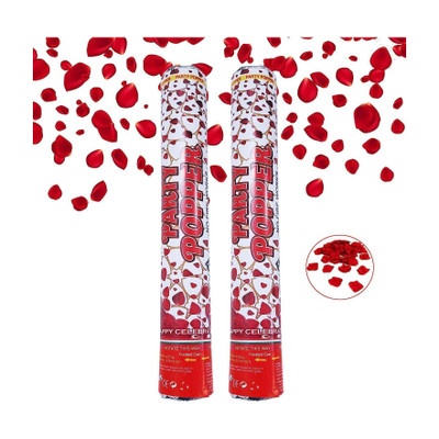 DecorArt Confetti(Red, Pack of 2)