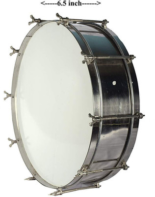 Tijarat Steel Dhol Tasha Drum ( 18 inch) Conga(Skin)