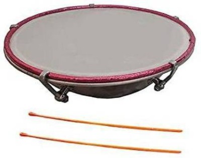 bankey hub Tasha Drum with Stick Conga Tasha Drum Musical Set with Two Sticks Size 12 Inch Conga(Bison Skin)