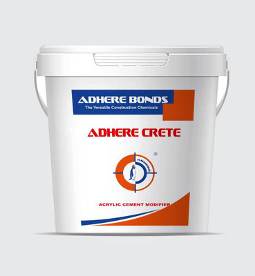 Adhere Bonds Adhere Crete – Acrylic Cement Modifier & Bonding Agent - 5Kg Contact Cement(5 L)