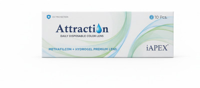 iapex Daily Disposable(NA, Colored Contact Lenses, Pack of 10)