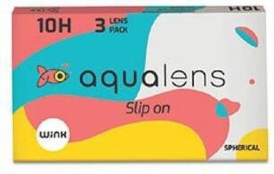 Aqualens Monthly Disposable(-1.5, Contact Lenses, Pack of 3)