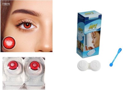 MD Style Monthly Disposable(0, Colored Contact Lenses, Pack of 1)