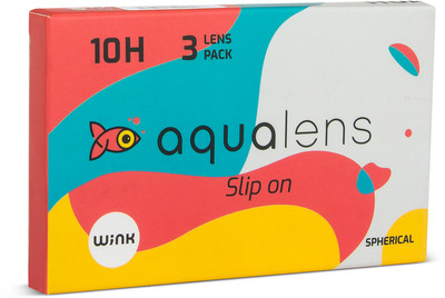 Aqualens Monthly Disposable(-0.5, Contact Lenses, Pack of 3)