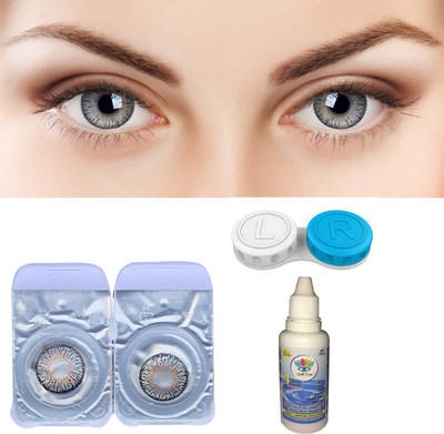 Diamond Eye Monthly Disposable(0.00, Colored Contact Lenses, Pack of 1)