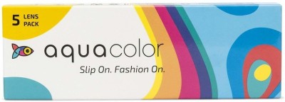 aquacolor Daily Disposable(-6.5, Colored Contact Lenses, Pack of 1)