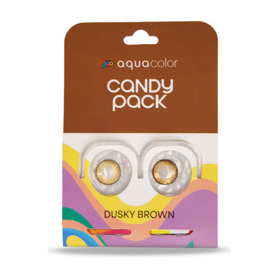 aquacolor Daily Disposable(0, Colored Contact Lenses, Pack of 2)