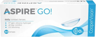 CooperVision Daily Disposable(-2.5, Colored Contact Lenses, Pack of 30)