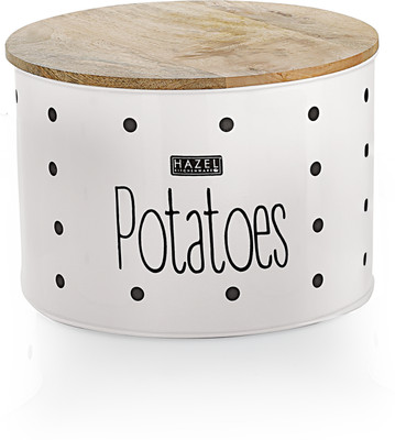 HAZEL Iron Utility Container  - 4 kg(White)