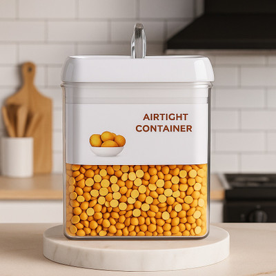 Shivanka Plastic Grocery Container  - 500 ml(Clear)