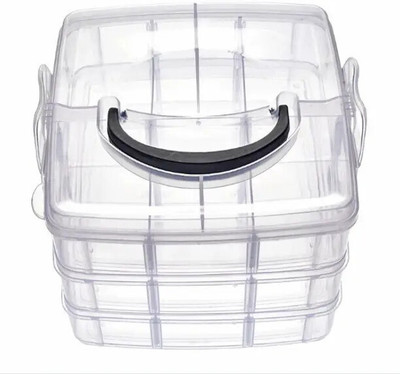 SJK Plastic Utility Container  - 1.5 dozen(Multicolor)