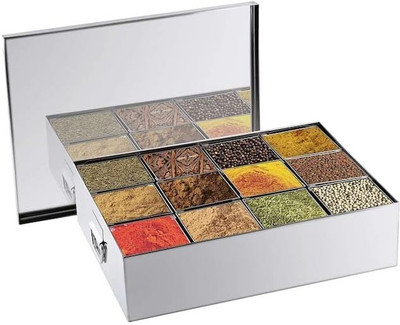 PAUL SONS Stainless Steel Utility Container  - 1 kg(Silver)