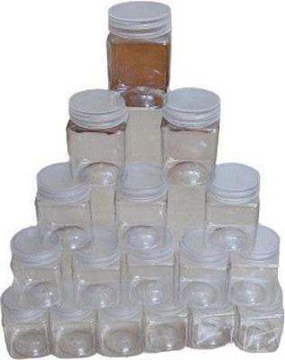 PK Collection Plastic Grocery Container  - 150 ml(Pack of 12, Clear)