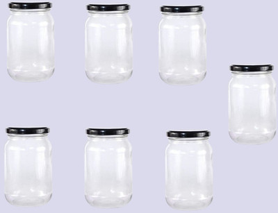 1st Time Glass Utility Container  - 1000 ml(Pack of 7, Clear)