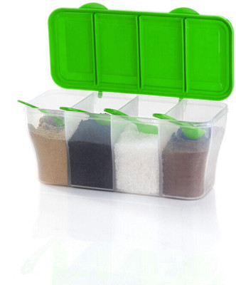 Sorath Plastic Grocery Container  - 2000 ml(Green)