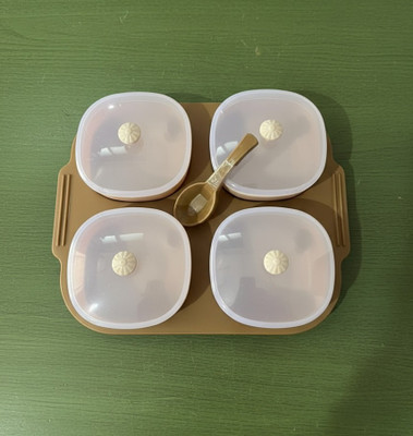 P TRADE Plastic Utility Container  - 500 ml(Brown)