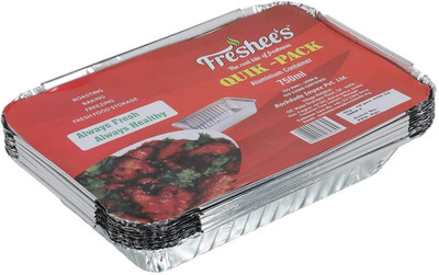 Freshee Aluminium Utility Container  - 750 ml(Silver)
