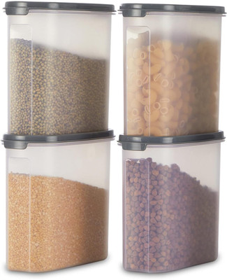 Randal Plastic Grocery Container  - 1700 ml(Pack of 4, Transparent)