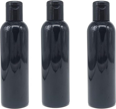 SSE Plastic Utility Container  - 100 ml(Pack of 3, Black)