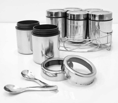 Aquasleri Steel Utility Container  - 1330 ml(Silver)