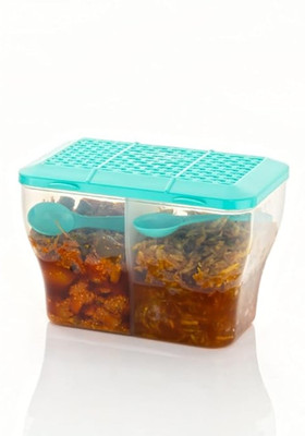 Analog Kitchenware Plastic Pickle Jar  - 2000 ml(Green)