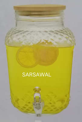 Sarsawal water Dispenser with Tap and Airtight Wood lid, Cold dispenser , 4000ml Bottom Loading Water Dispenser
