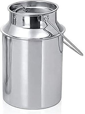 Tannu Craft Stainless Steel Milk Container  - 7 L(Silver)