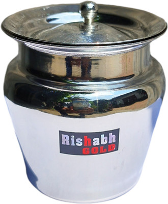 Rishabh Gold Steel Utility Container  - 350 ml(Silver)