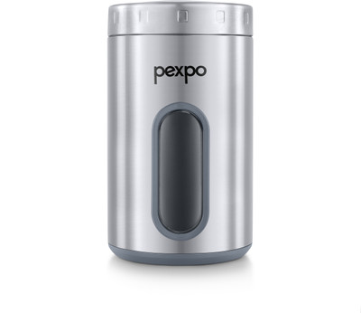 pexpo Steel Grocery Container  - 2000 ml(Silver)
