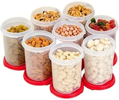 TUPPERWARE Plastic Utility Container  - 440 ml(Pack of 8, Transparent)