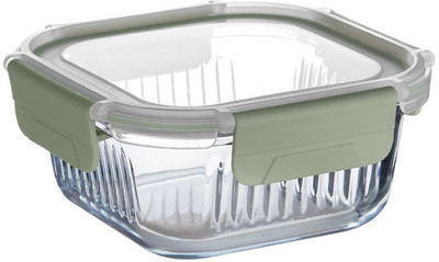 BERGNER Glass Utility Container  - 320 ml(Green)
