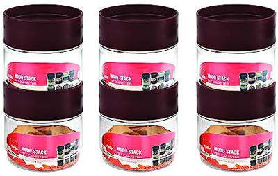 cello Plastic Grocery Container  - 500 ml(Pack of 6, Multicolor)