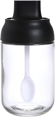 Lumevo Glass Grocery Container  - 250 ml(Clear)