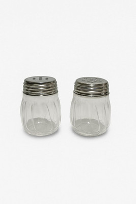 RK Engineering Works Plastic Utility Container  - 120 ml(Pack of 2, Clear, Silver)