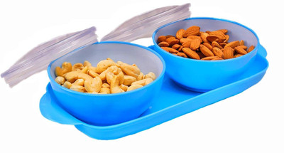 Blue Denko Plastic Grocery Container  - 600 ml(Multicolor)
