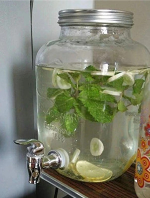 Zenity Glass Utility Container  - 5 L(Clear)