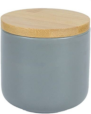 The Better Home Ceramic Tea Coffee & Sugar Container  - 260 ml(Grey)
