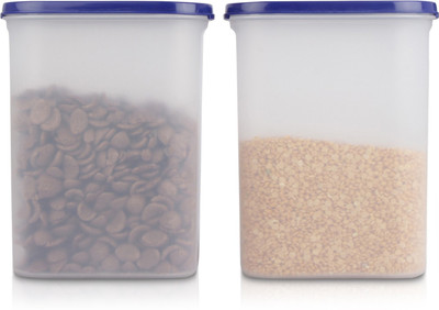 Cutting EDGE Polypropylene Grocery Container  - 2400 ml(Pack of 2, Blue)
