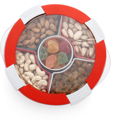 Isvara Plastic Utility Container  - 1000 ml(Red)