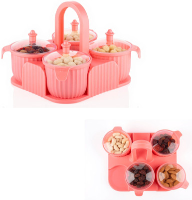 senoprime Plastic Utility Container  - 500 g(Pink)