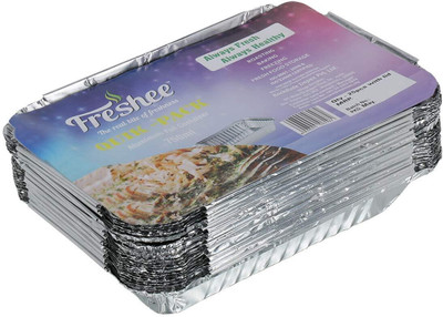 Freshee Aluminium Utility Container  - 750 ml(Silver)