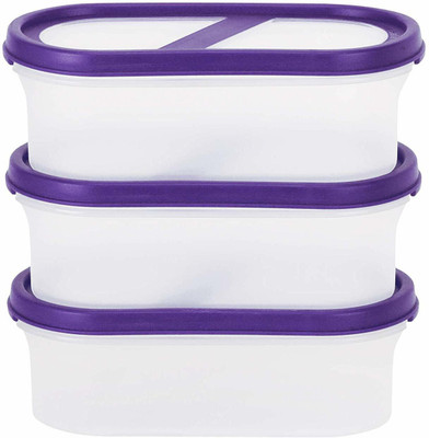 Cutting EDGE Polypropylene Grocery Container  - 525 ml(Pack of 3, Purple)