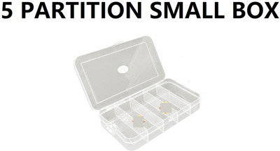 rushabh collections Plastic Utility Container  - 500 ml(Clear)